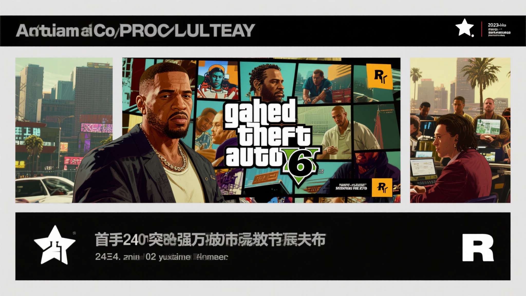 《GTA6》全球宣发即将启动!R星招聘市场传播经理 这一招聘节点颇具深意。《GTA6》自2023年12月首支预告片发布以来,24小时